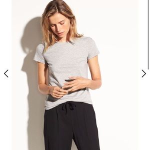 Vince Essential Crewneck Pima Cotton Tee